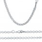 3mm Double Rolo Circle Round Chain 925 Sterling SilverNecklace