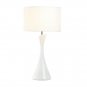 SLEEK MODERN WHITE TABLE LAMP