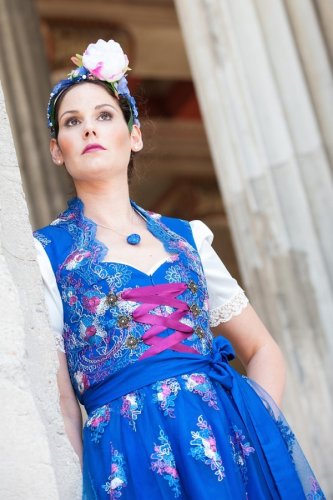 New Traditioanl Perfect Bavarian Trachten Dirndl Dress