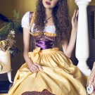 New Ladies Dirndl Dress For Oktober Fest Party Twin Color