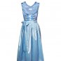 German Oktoberfest Bavarian Girl Dirndl Dress Ethnic Sky Color