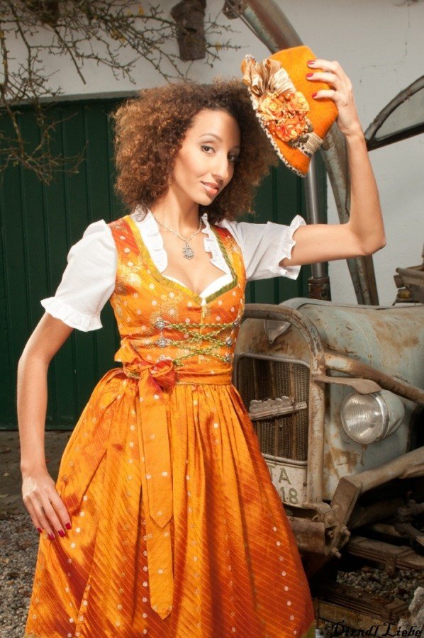 authentic bavarian dirndl