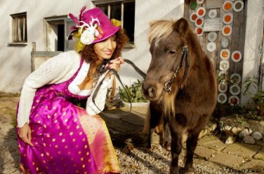 New German Fest Ladies Dirndl Trachten Dress Oktoberfest