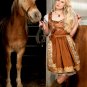 New Beautiful Traditional German Festival Dirndl Dress For ladies