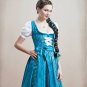 NEW German Traditional 3pc. Dirndl Dress Blouse Apron