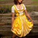 NEW Exclusive German Fest 3pc Dirndl Dress Blouse Apron