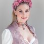 New 3 Pieces Embroidered German Bavarian Trachten Dirndl
