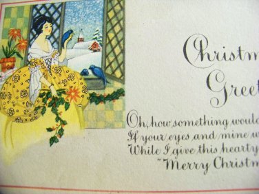 Antique Christmas Postcard