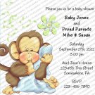 Personalized Baby Shower Invitations (babyboy1035)