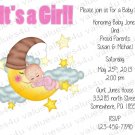 Personalized Baby Shower Invitations (babygirl2228)