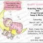 Personalized Baby Shower Invitations (babygirl2235)