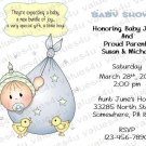 Personalized Baby Shower Invitations (babyboy1228)