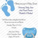 Personalized Baby Shower Invitations (babyboy1218)