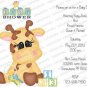 Personalized Baby Shower Invitations (babyboy1202)