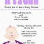 Personalized Baby Shower Invitations (baby girl2033)