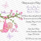 Personalized Baby Shower Invitation (babygirl2203)