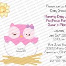 Personalized Baby Shower Invitation (baby Girl2217)