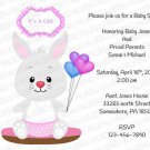 Personalized Baby Shower Invitation (babygirl2245)