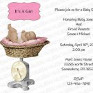 Personalized Baby Shower Invitation (babygirl2247)