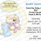 Personalized Baby Shower Invitation (babyboy1233)