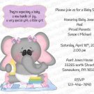 Personalized Baby Shower Invitation (babygirl2252)