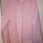Express Mens Orange Long Sleeve button front dress shirt in size M 15-15 1/2