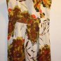 Womens New York & Co Multi-color brown floral dress size 8 NWT