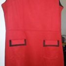 Womens Style & Co Stretch red/black dress size 14