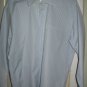 J Crew tailored button front long sleeve blue mens dress shirt size L
