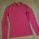Women's Champion mock athletic shirt top pink size M NWT