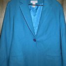 Womens Vintage blue Sag Harbor jacket size 12