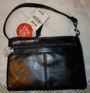Womens Style&co. large black wristlet Ready Set Go NWT