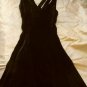 Juniors Little Black Dress Perspective velour size Small