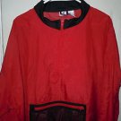 Mens Pro Spirit red black nylon windbreaker jacket size XXL 2X NWOT