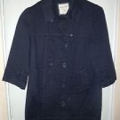 Womens black Heritage 1981 jacket coat size M