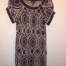 Womens En Focus Studio brown/white dress size 12