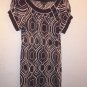 Womens En Focus Studio brown/white dress size 12