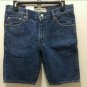 Mens 505 Levis Regular medium blue denim jean shorts size 30 NWT
