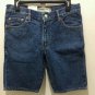 Mens 505 Levis Regular medium blue denim jean shorts size 30 NWT