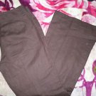 Womens Banana Republic Jackson Fit Brown Size 2S Cuffed bottom