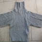 Juniors gray turtleneck cowl neck sweater Forever 21 size M NWT