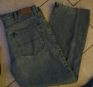 Mens Denizen from Levis 281 straight leg blue denim jeans size 38x30