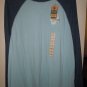 Men's Urban Pipeline Raglan Baseball Tee Shirt BlueSize XXL NWT