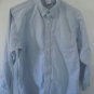 Boys Blue Long Sleeved Button Front Old Navy Dress Shirt Size 12 School Uniform