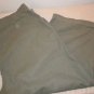 Sag Harbor Womens Plus khaki green Capri pants size 22W