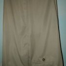 Mens Tommy Hilfiger beige flat front dress pants size 38x29