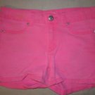 Girls Joes Jeans Hot Pink Shorty Shorts Size 14