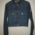 Juniors Street Jeans denim jean jacket size Small