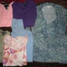 Lot of  womens tops shirts sweaters size Small Claiborne Charter Club Apostrophe