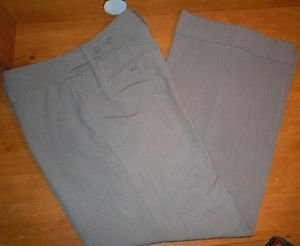 Womens Ann Taylor Loft grey dress pants Plus size 14
